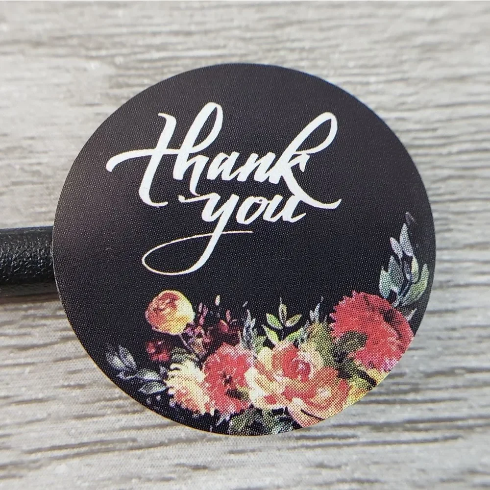 8/$20 100ct Thank You Stickers Round 1